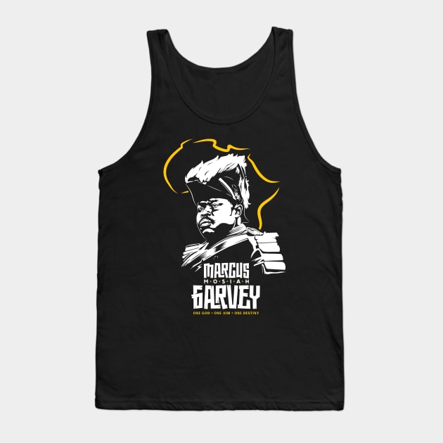 Marcus Mosiah Garvey Tank Top by ras rootswear